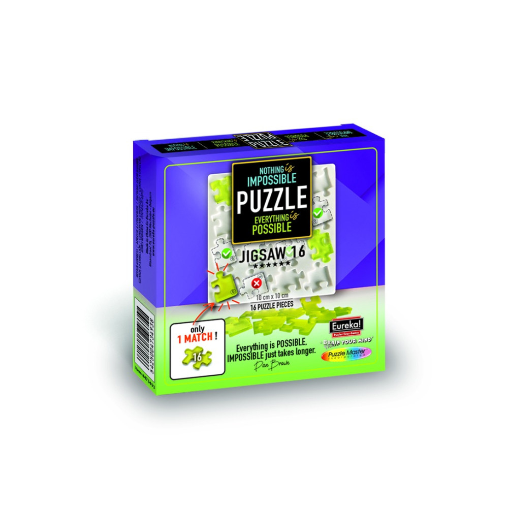 Produktbild för Impossible Jigsaw 16 bitar