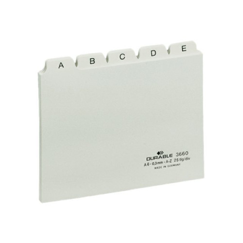 Durable DURABLE - avdelare - 25 (5 x 5) delar - blå