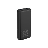 Produktbild för DELTACO PB-C1008 power bank - Li-pol - 2 x USB, USB-C - 20 Watt