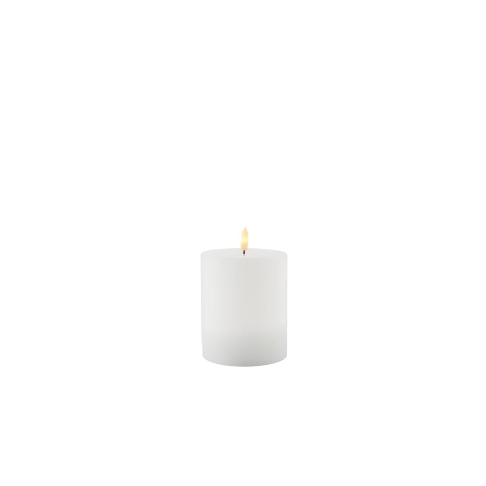 Produktbild för Sirius Sille uppladdningsbart blockljus vit Ø 10 cm H 12,5 c...