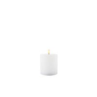 Produktbild för Sirius Sille uppladdningsbart blockljus vit Ø 10 cm H 12,5 c...