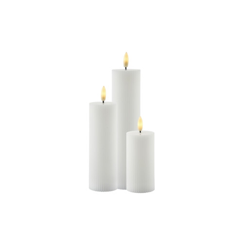 Sirius Home Sirius Smilla laddningsbart blockljus-set Ø 5 cm