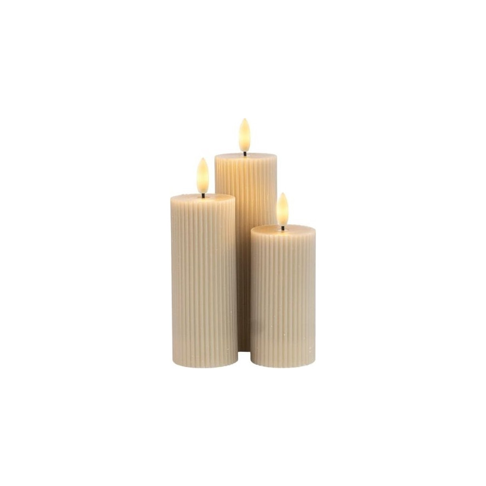 Produktbild för Sirius Sirius Smilla Uppladdningsbart blockljus Ø 5 cm