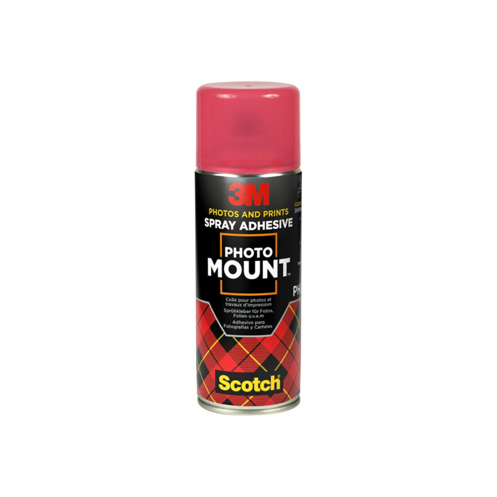 Produktbild för Scotch Photo Mount - limspray för montering - transparent - syntetisk elastomer