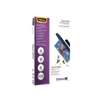 Produktbild för Fellowes Laminating Pouches SuperQuick Enhance 80 micron - 100-pack - glättat - A4 - lamineringsfickor