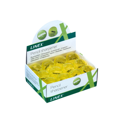 LINEX Linex PS150 - vässare - transparent gul - plast