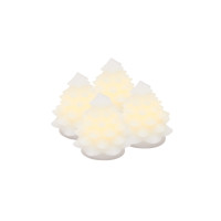 Produktbild för Sirius Home 13203, Ljusdekoration, figur, Vit, LED, Batteri,...