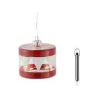 Produktbild för Sirius Home Elly, Julgranspynt, Röd, Transparent, AAA, 1 sty...