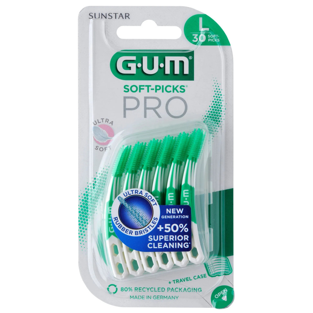 Produktbild för Sunstar GUM SOFT-PICKS PRO tandpetare