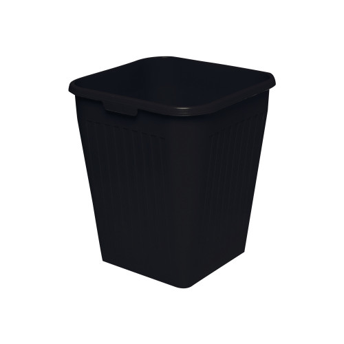 BANTEX Bantex - avfallskorg - 25 L - polypropylen (PP) - svart