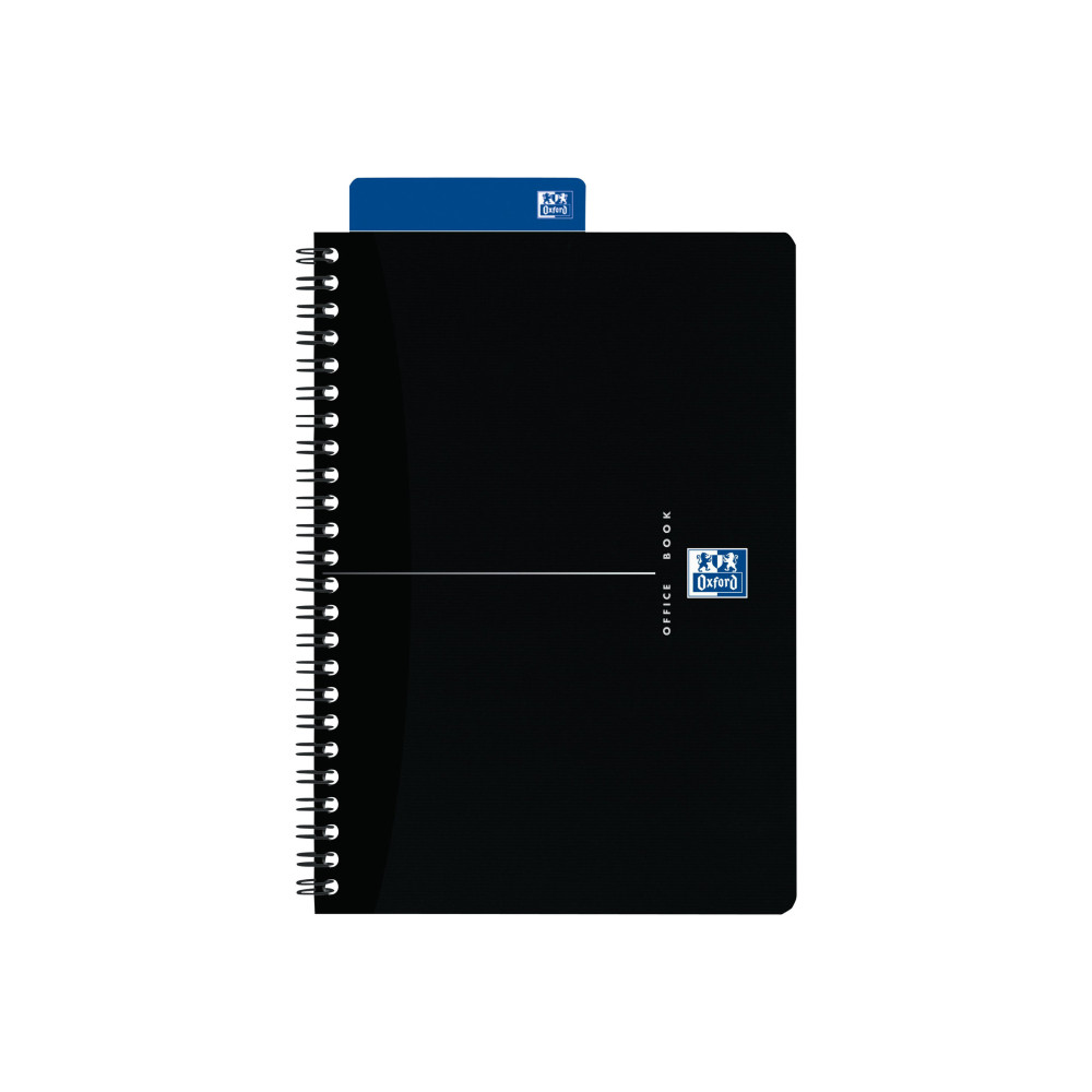 Produktbild för Oxford Office Smart Black - anteckningsblock - A5 - 90 ark