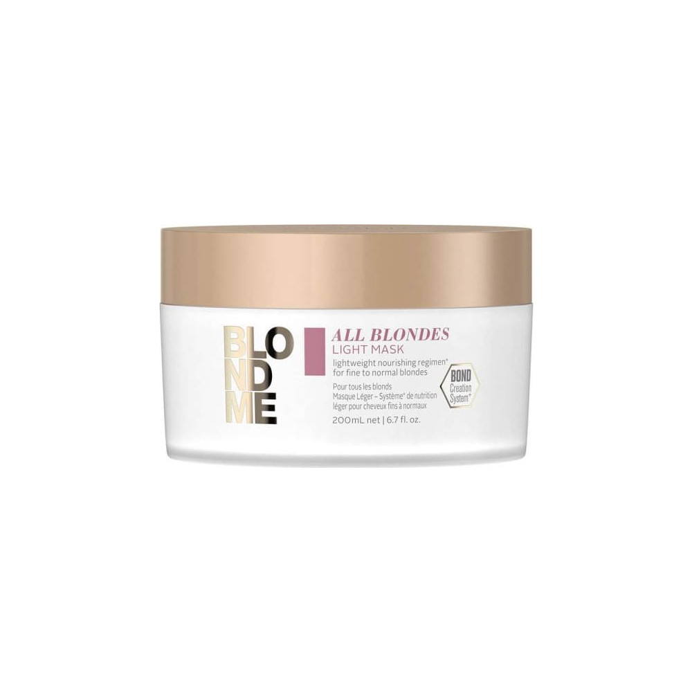 Produktbild för Schwarzkopf BLONDME All Blondes Light, 200 ml, Unisex, Färga...