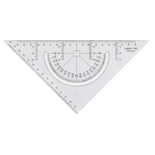 LINEX Linex 2622, Triangel, Transparent, Styrenakrylnitril (SAN),...