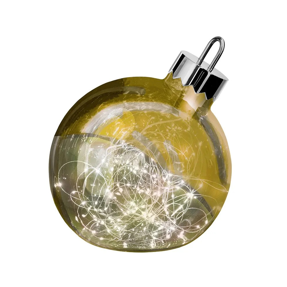 Produktbild för Sompex 90105, Ljusdekoration, figur, Guld, LED, Batteri, 250...