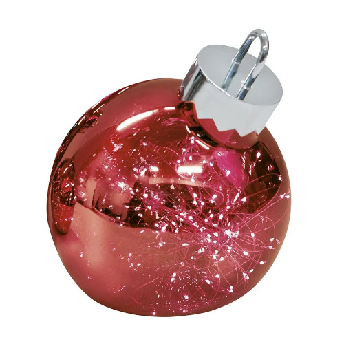 Sompex Sompex Juldekoration Sompex Led Ball Globe D:20 Röd