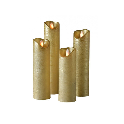 Sompex Sompex juldekoration Sompex Shine Led-ljus, set om 4, fjärrs...