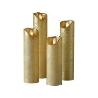 Produktbild för Sompex juldekoration Sompex Shine Led-ljus, set om 4, fjärrs...