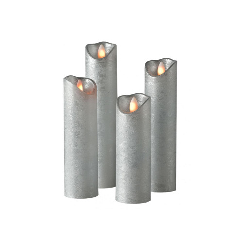 Sompex Sompex Shine LED-ljuslykta set (4 st) med fjärrkontroll och...