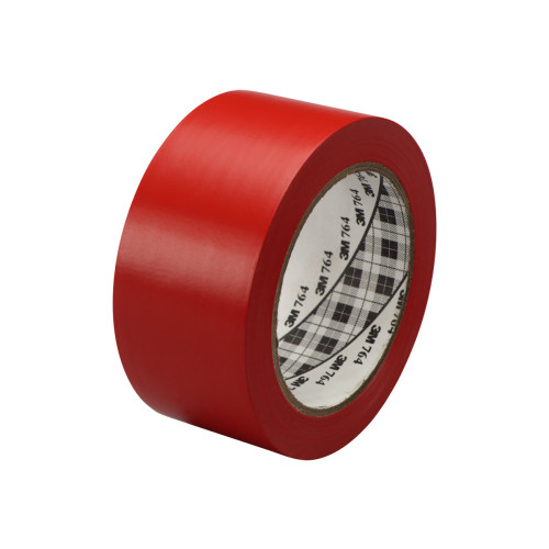 3M 3M 764i markeringstejp - 50 mm x 33 m - röd