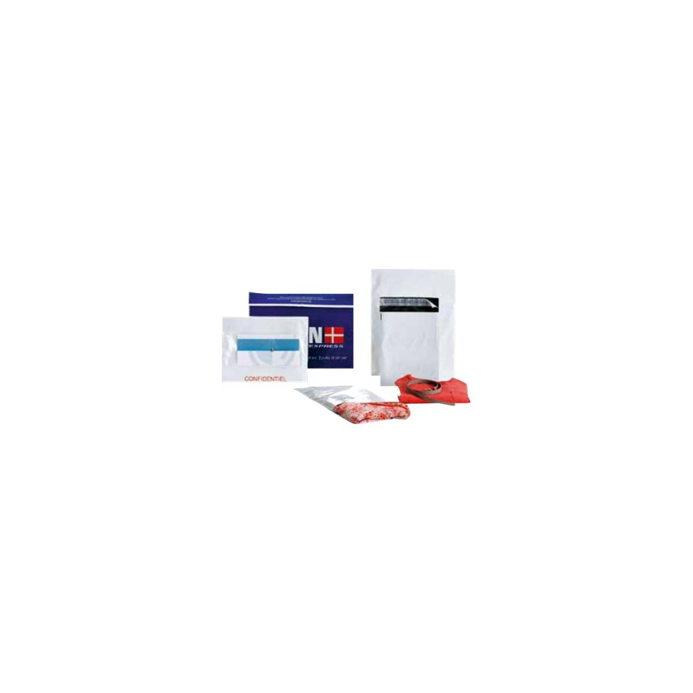 Produktbild för BONG Co-Ex - postsäck - 190 x 250 mm - svart, vit - paket med 100
