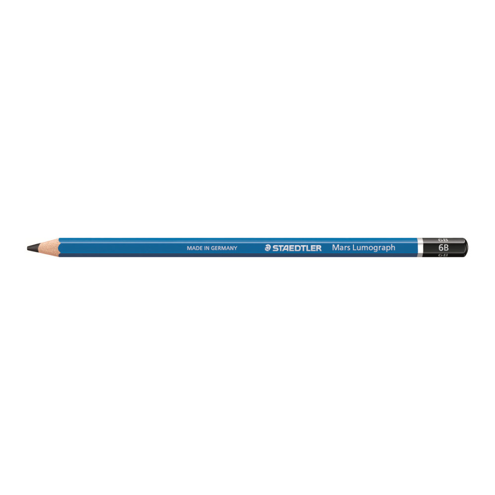 Produktbild för STAEDTLER Mars Lumograph - penna - 6B (paket om 12)