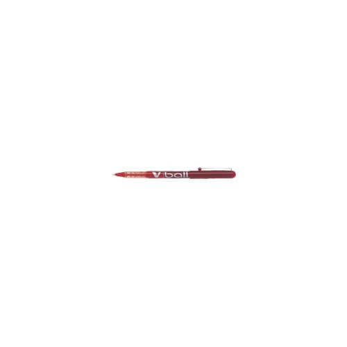 PILOT Pilot V Ball - rollerball-penna - röd