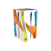 Produktbild för Paper Mate InkJoy 100 RT - kulspetspenna - svart (paket om 100)