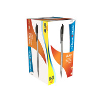 Produktbild för Paper Mate InkJoy 100 RT - kulspetspenna - svart (paket om 100)