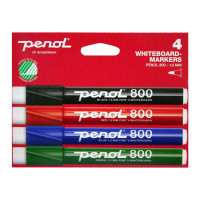Produktbild för Penol 800 - markering - svart, röd, blå, grön (paket om 4)