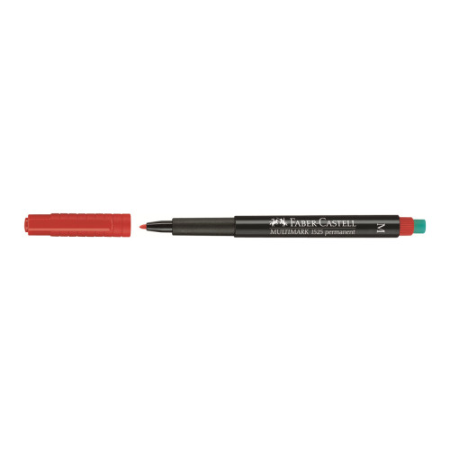 FABER-CASTELL Faber-Castell MULTIMARK 1525 - markering - röd