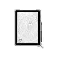Produktbild för UAG Case for Surface Go 3/Go 2/Go [10.5-in] w/ HS & SS - Plasma White/Grey - baksidesskydd för surfplatta