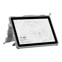 Produktbild för UAG Case for Surface Go 3/Go 2/Go [10.5-in] w/ HS & SS - Plasma White/Grey - baksidesskydd för surfplatta