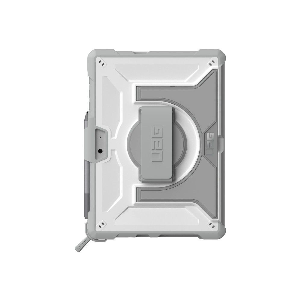 Produktbild för UAG Case for Surface Go 3/Go 2/Go [10.5-in] w/ HS & SS - Plasma White/Grey - baksidesskydd för surfplatta