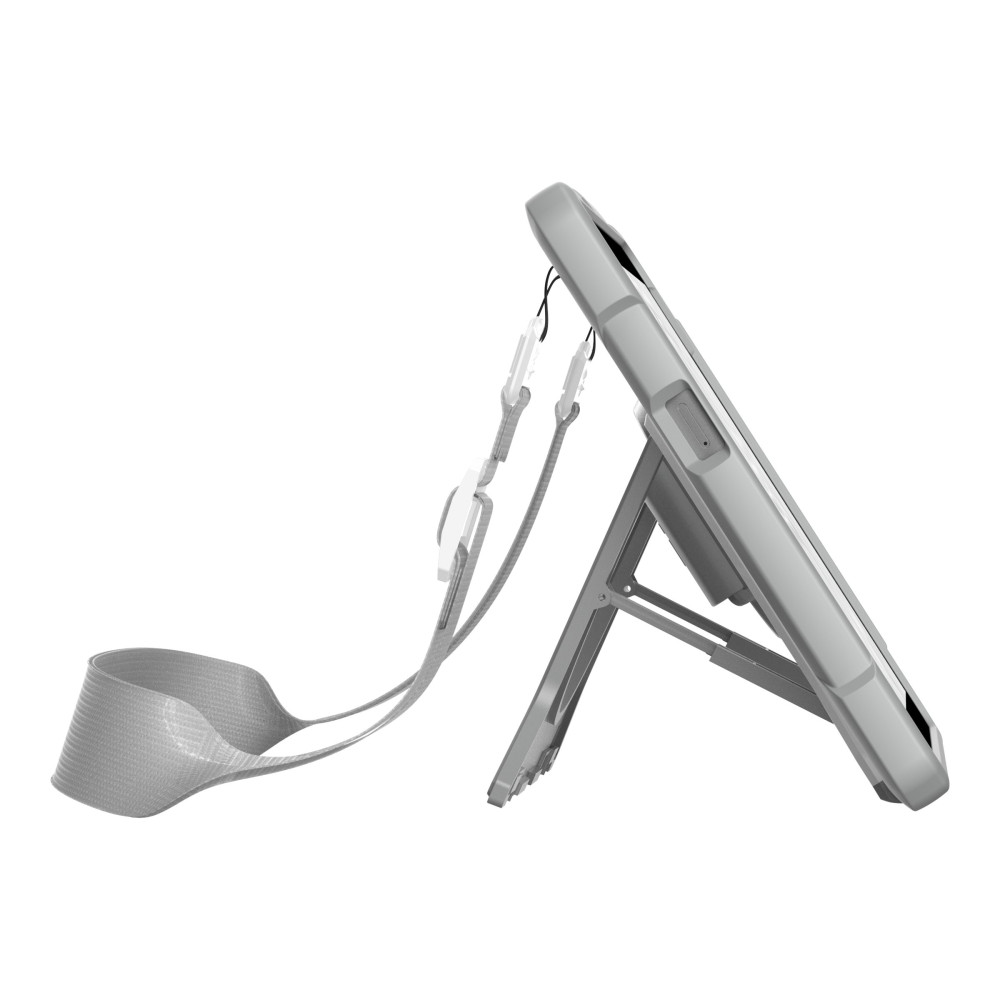 Produktbild för UAG Case for Surface Go 3/Go 2/Go [10.5-in] w/ HS & SS - Plasma White/Grey - baksidesskydd för surfplatta