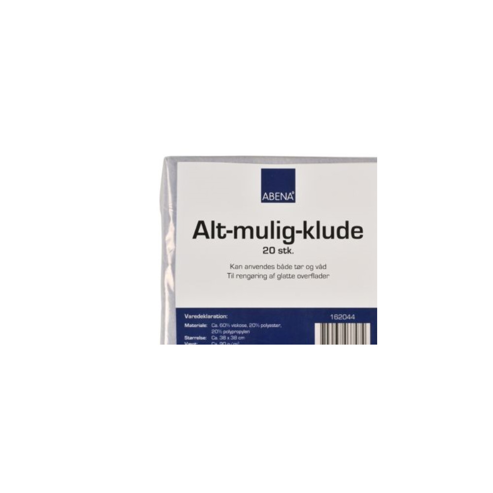 Produktbild för Abena mångsidiga trasor 38x38 cm