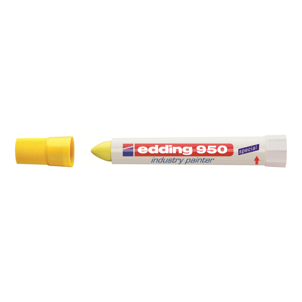 Produktbild för edding 950 industry - solid märkpenna - gul