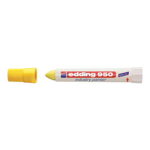 edding edding 950 industry - solid märkpenna - gul