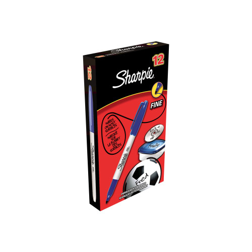 Sharpie Sharpie - markering - blå (paket om 12)