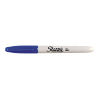 Produktbild för Sharpie - markering - blå (paket om 12)