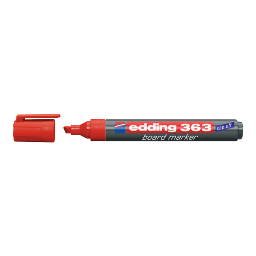 edding edding 363 board - markering - röd