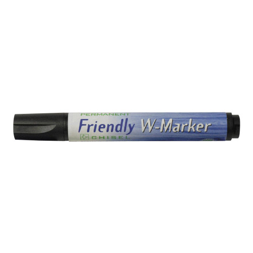 BALLOGRAF Ballograf Friendly W-Marker - markering - svart