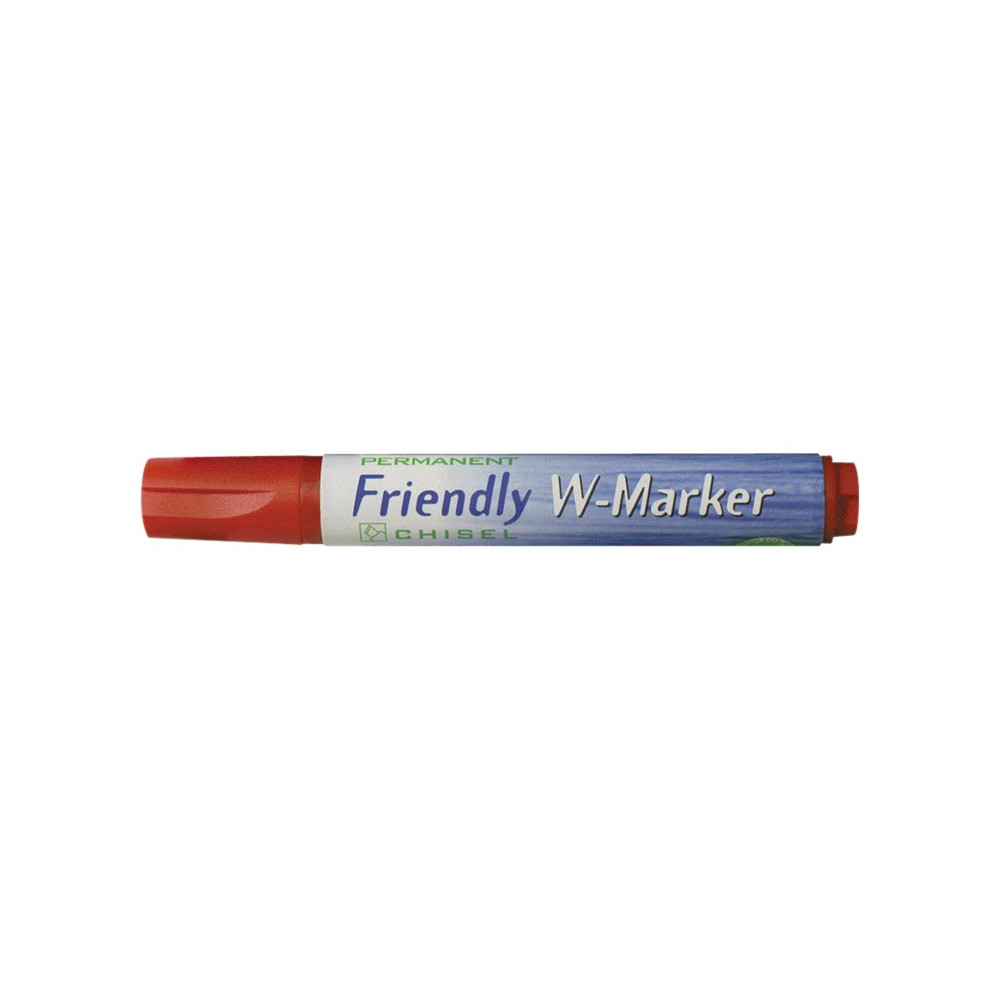 Produktbild för Ballograf Friendly W-Marker - markering - röd