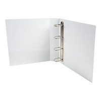 Produktbild för Exacompta - presentationsringpärm - för A4 Maxi, 242 x 297 mm - vit