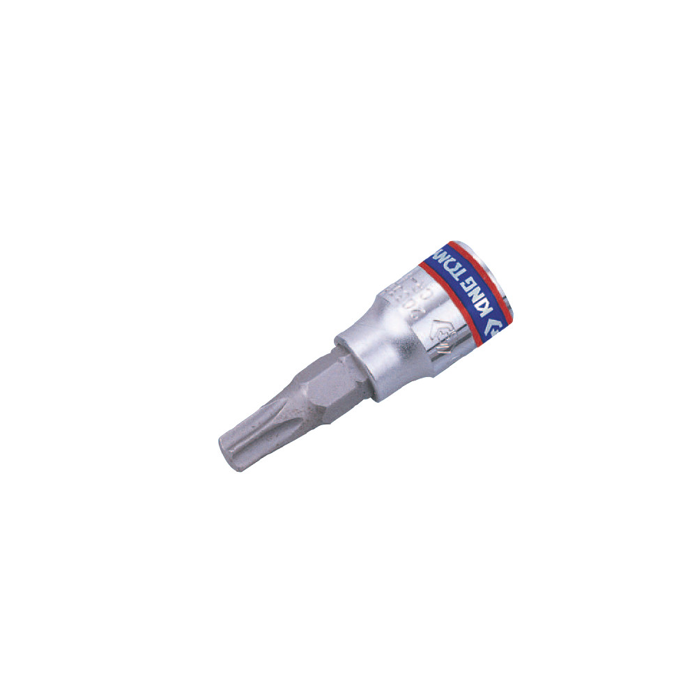 Produktbild för King Tony 203310, 1 styck, Torx, T10, Krom, Stål, 37 mm, 14...