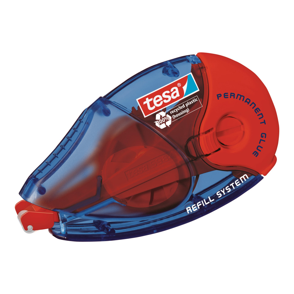 Produktbild för Tesa - limrulle - 8.4 mm x 14 m - röd - plast, PET