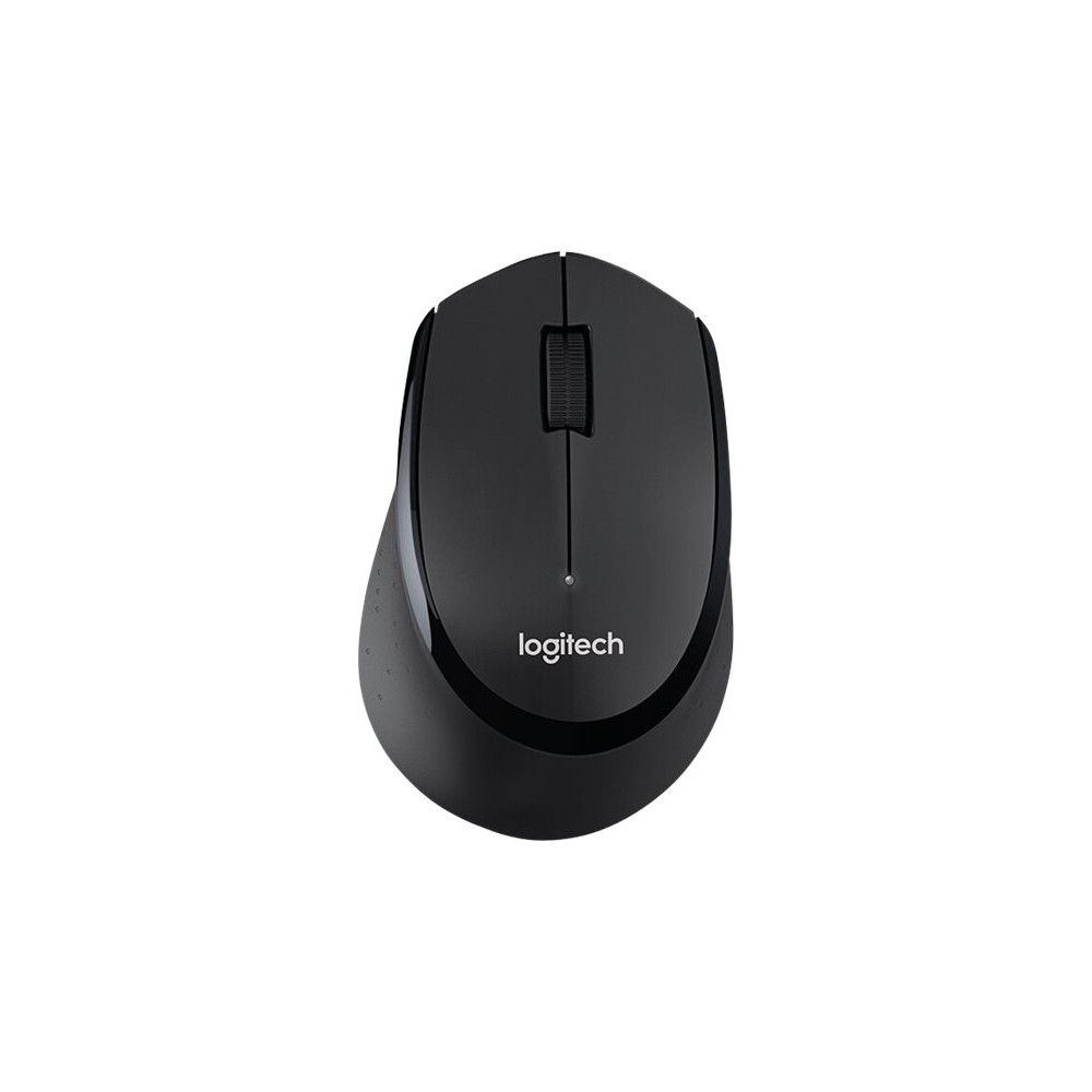 Produktbild för Logitech Wireless Combo MK345 - sats med tangentbord och mus - USA, internationellt - svart, blå Inmatningsenhet