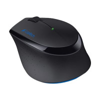 Produktbild för Logitech Wireless Combo MK345 - sats med tangentbord och mus - USA, internationellt - svart, blå Inmatningsenhet