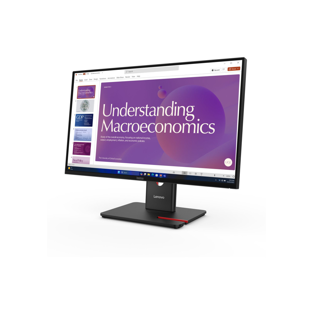 Produktbild för Lenovo ThinkVision T24d-40 - LED-skärm - Full HD (1080p) - 24"