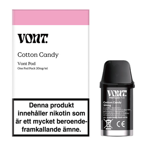 Vont Vont 1-Pod Pack - Cotton Candy 20mg