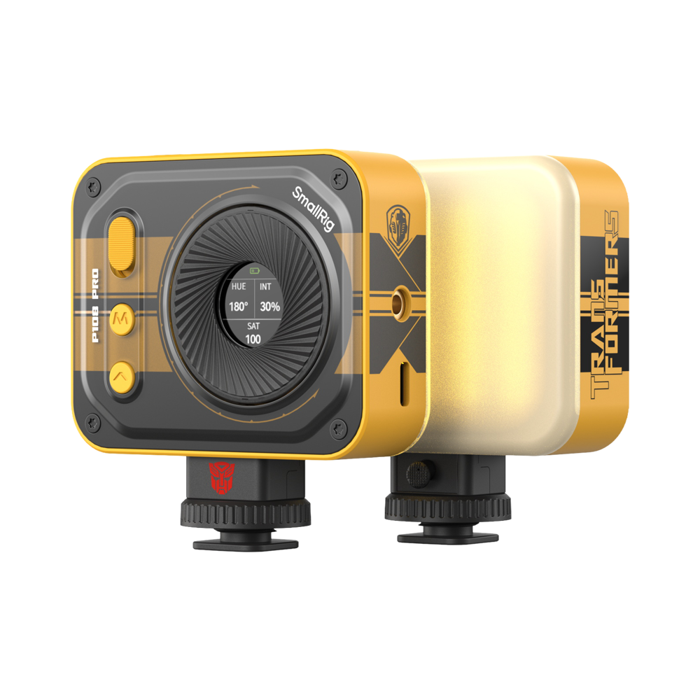 Produktbild för SmallRig 5511 Vibe P108 Pro mini LED Video Light “BumbleBee Edition”